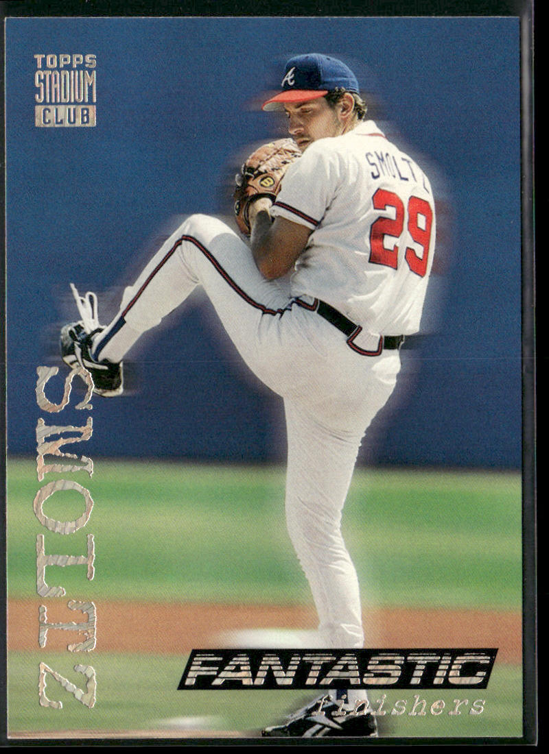 John Smoltz 1994 Stadium Club Golden Rainbow #714 Atlanta Braves