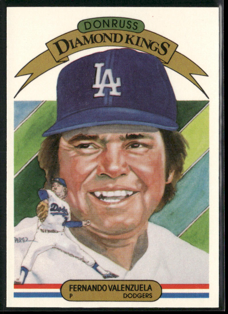 Fernando Valenzuela 1983 Donruss #1 Los Angeles Dodgers
