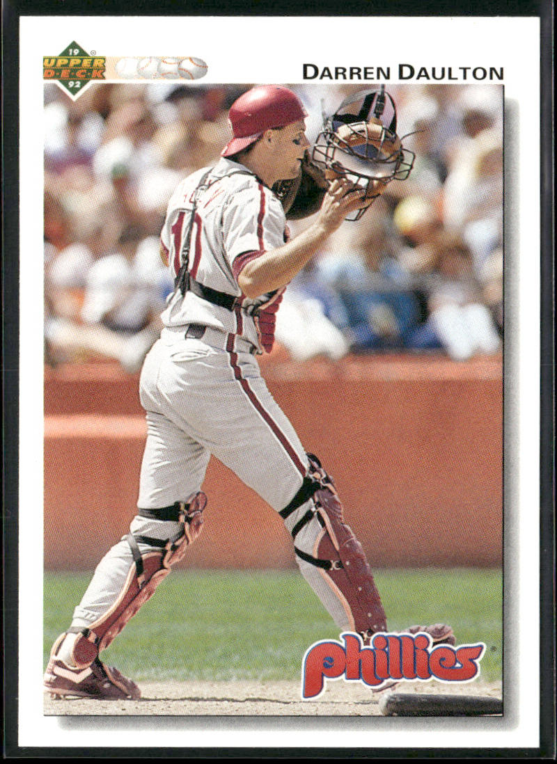 Darren Daulton 1992 Upper Deck #429 Philadelphia Phillies