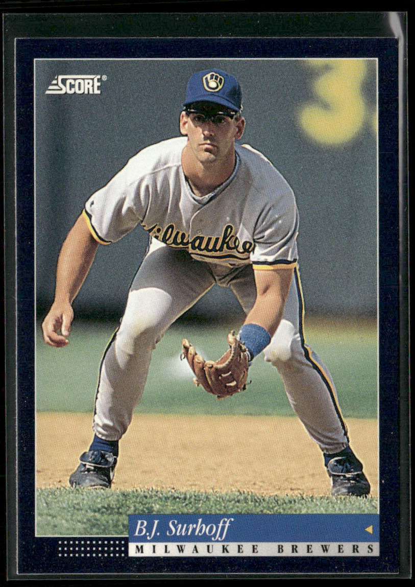 B.J. Surhoff 1994 Score #77 Milwaukee Brewers