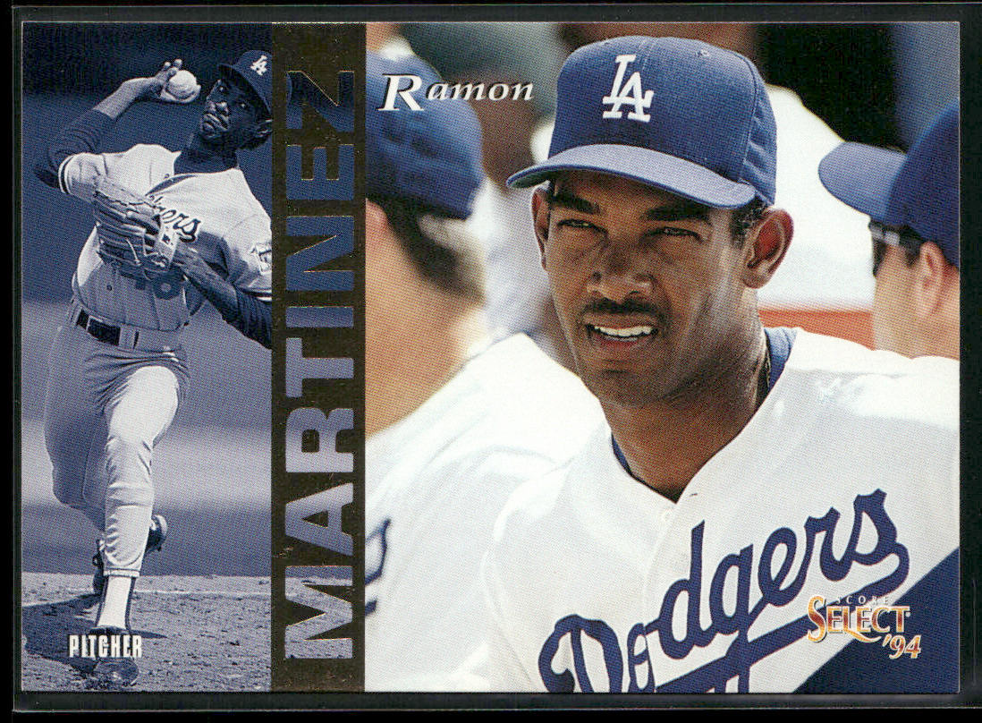 Ramon Martinez 1994 Select #107 Los Angeles Dodgers