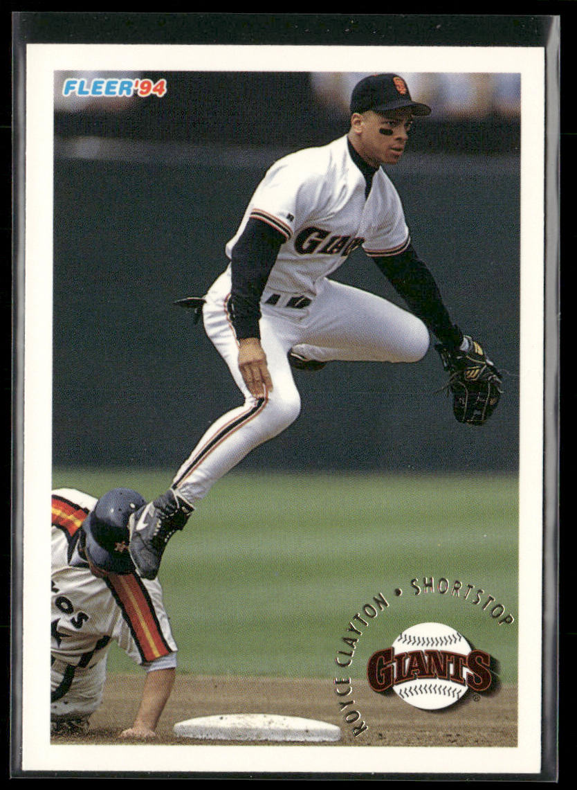 Royce Clayton 1994 Fleer #690 San Francisco Giants