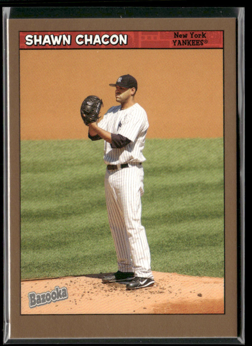 Shawn Chacon 2006 Bazooka Gold Chunks #85 New York Yankees