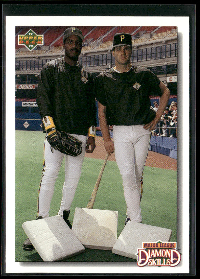 Diamond Skills (Barry Bonds / Andy Van Slyke) DS, CL 1992 Upper Deck #711