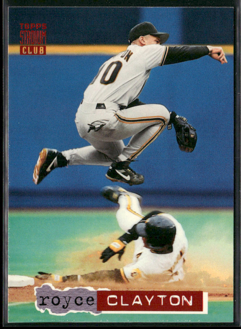 Royce Clayton 1994 Stadium Club #39 San Francisco Giants
