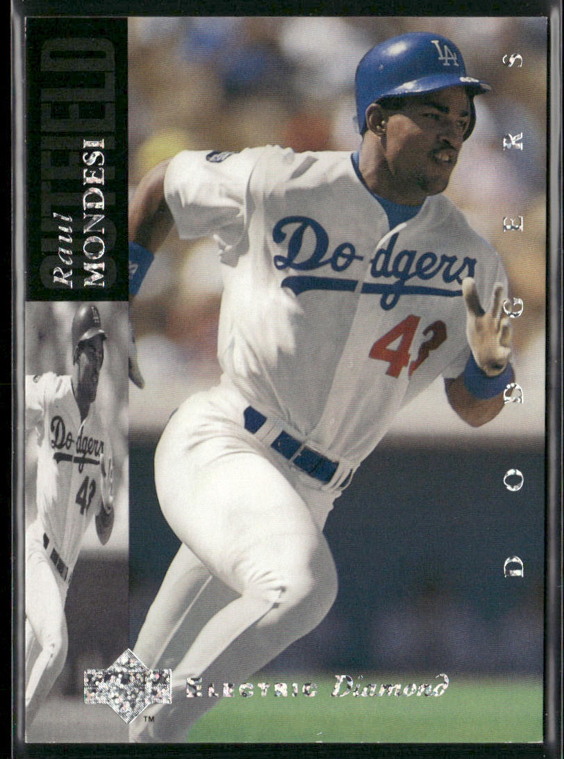 Raul Mondesi 1994 Upper Deck Electric Diamond #59b Los Angeles Dodgers