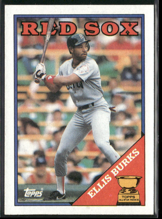Ellis Burks 1988 Topps #269 RC Boston Red Sox