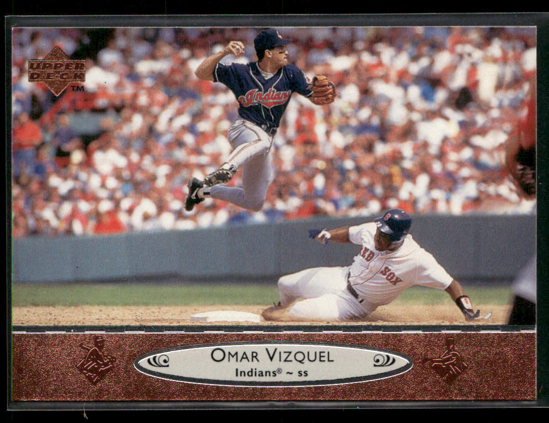 Omar Vizquel 1996 Upper Deck #56 Cleveland Indians