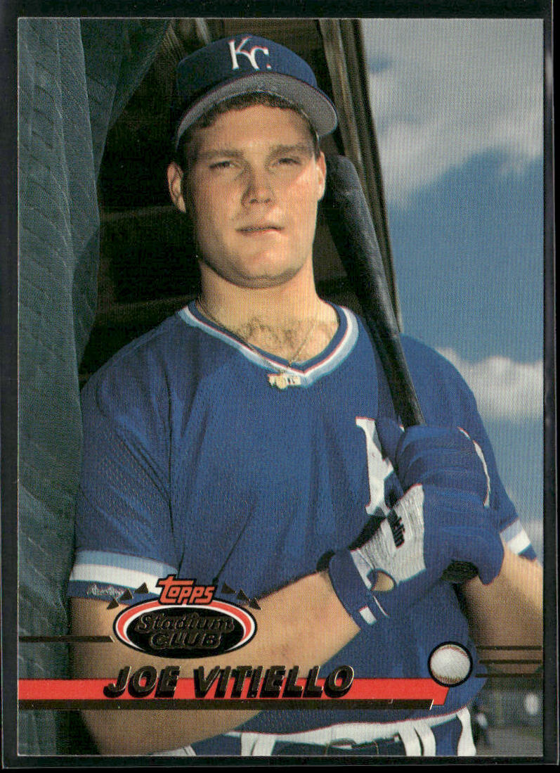 Joe Vitiello 1993 Stadium Club #570 Kansas City Royals