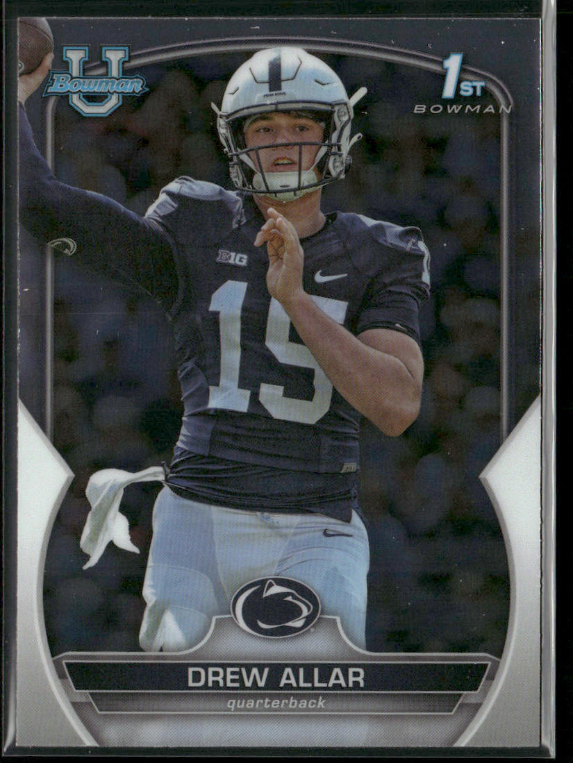Drew Allar 2022 Bowman University Chrome #59 Penn State Nittany Lions