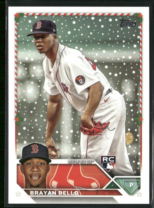 Brayan Bello 2023 Topps Holiday #H141 RC Boston Red Sox