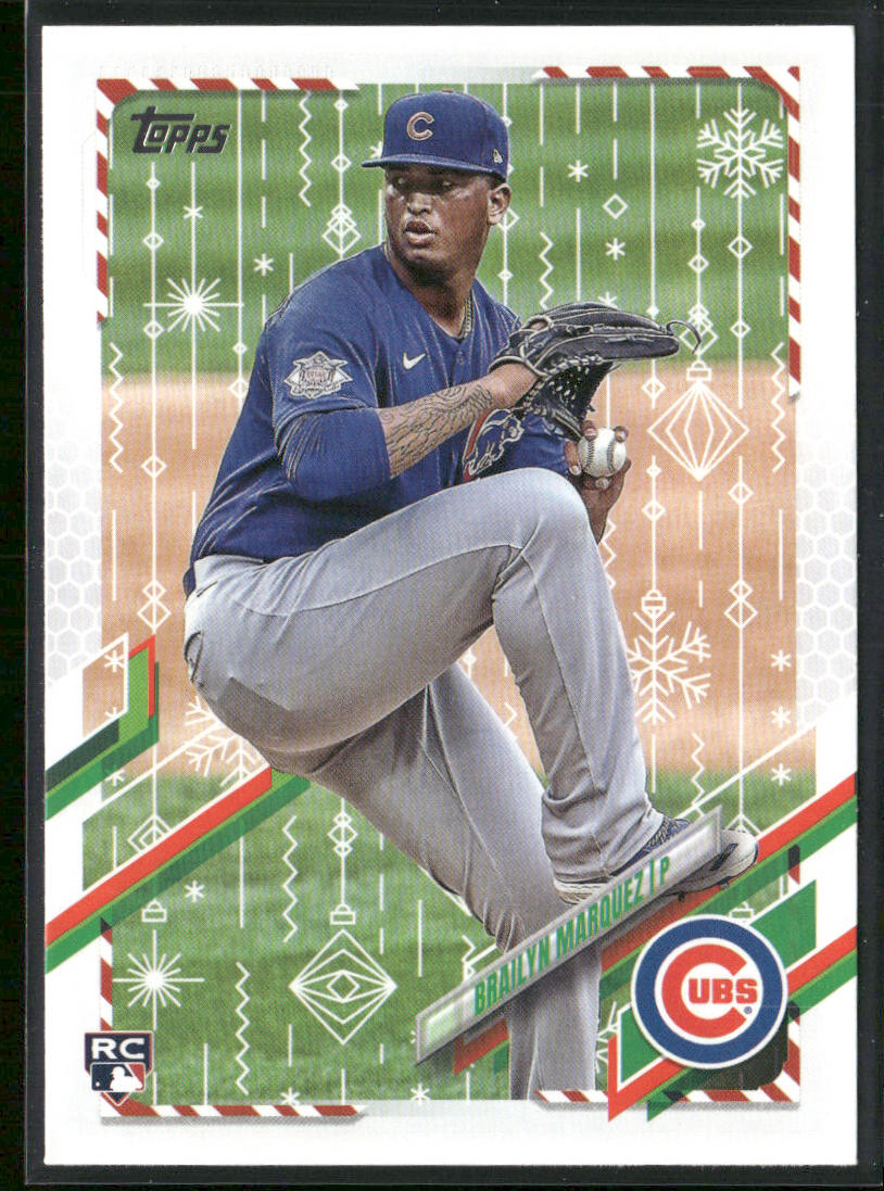 Brailyn Marquez 2021 Topps Holiday #HW78 RC Chicago Cubs