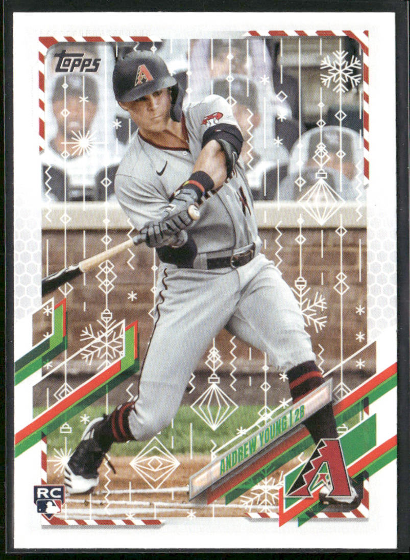 Andrew Young 2021 Topps Holiday #HW145 RC Arizona Diamondbacks