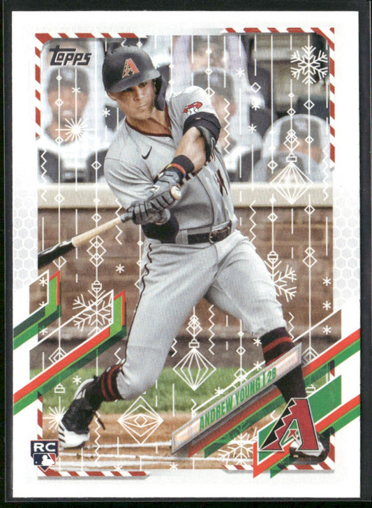 Andrew Young 2021 Topps Holiday #HW145 RC Arizona Diamondbacks