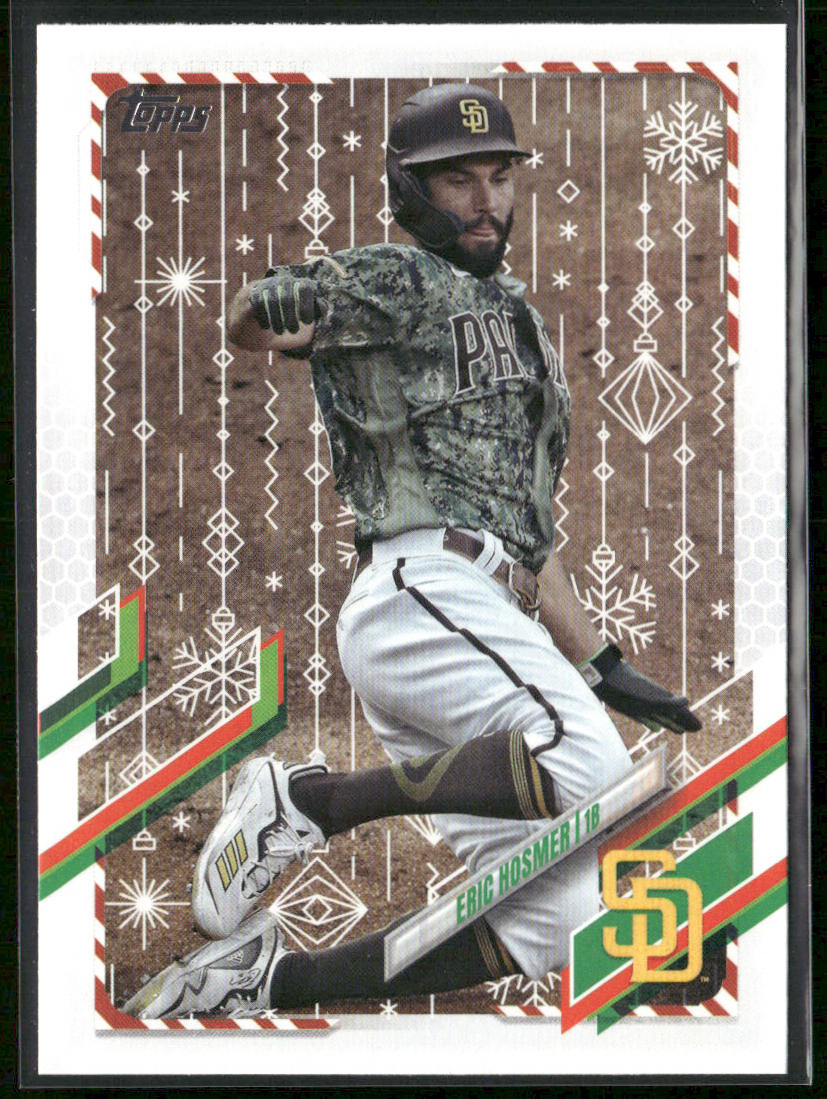 Eric Hosmer 2021 Topps Holiday #HW91 San Diego Padres