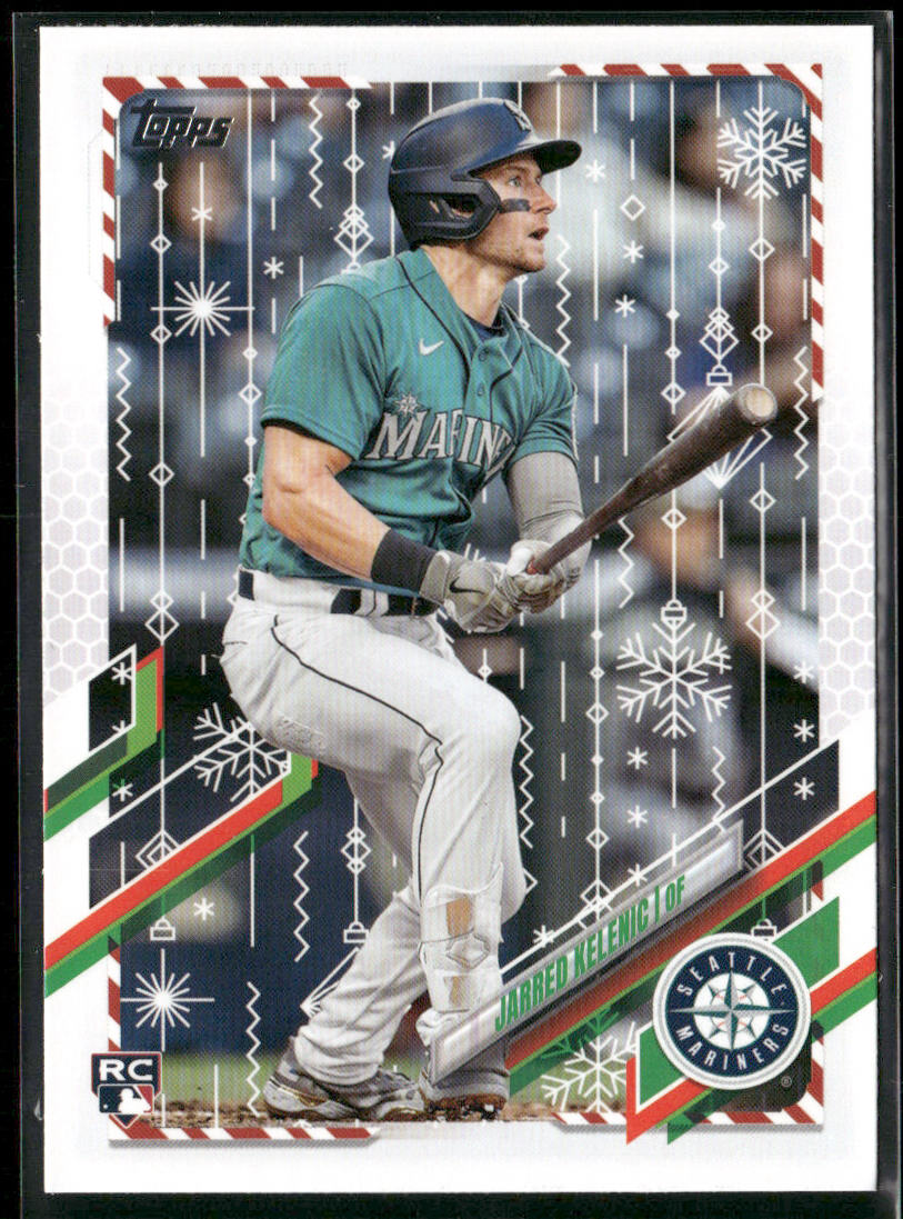 Jarred Kelenic 2021 Topps Holiday #HW86 RC Seattle Mariners