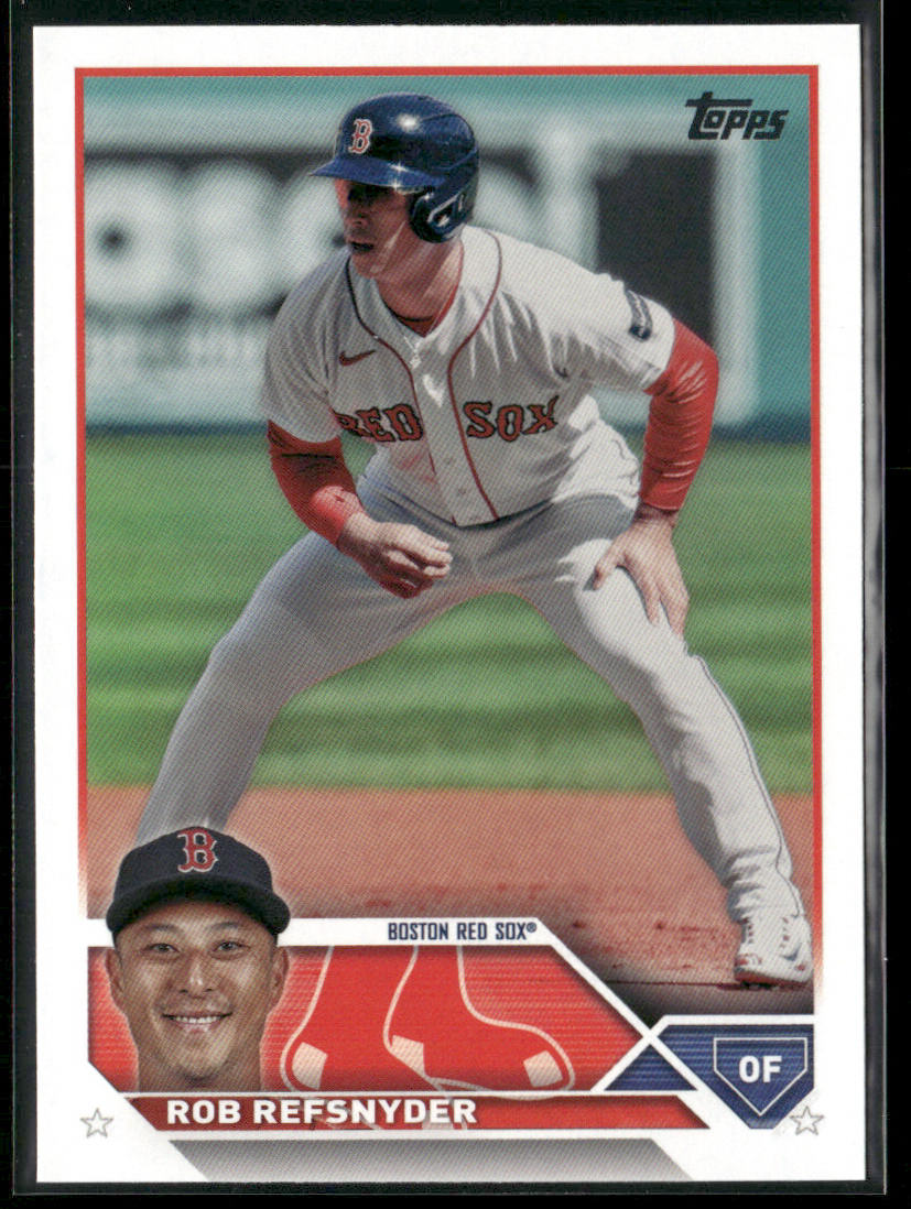 Rob Refsnyder 2023 Topps Update #US71 Boston Red Sox