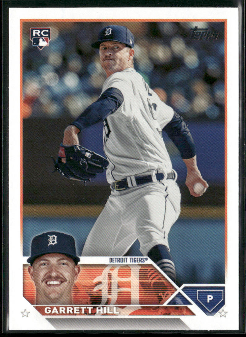 Garrett Hill 2023 Topps Update #US29 RC Detroit Tigers