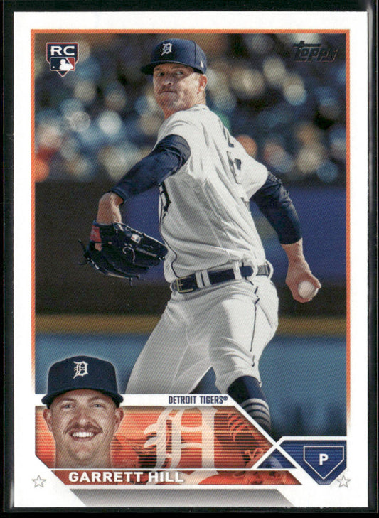 Garrett Hill 2023 Topps Update #US29 RC Detroit Tigers