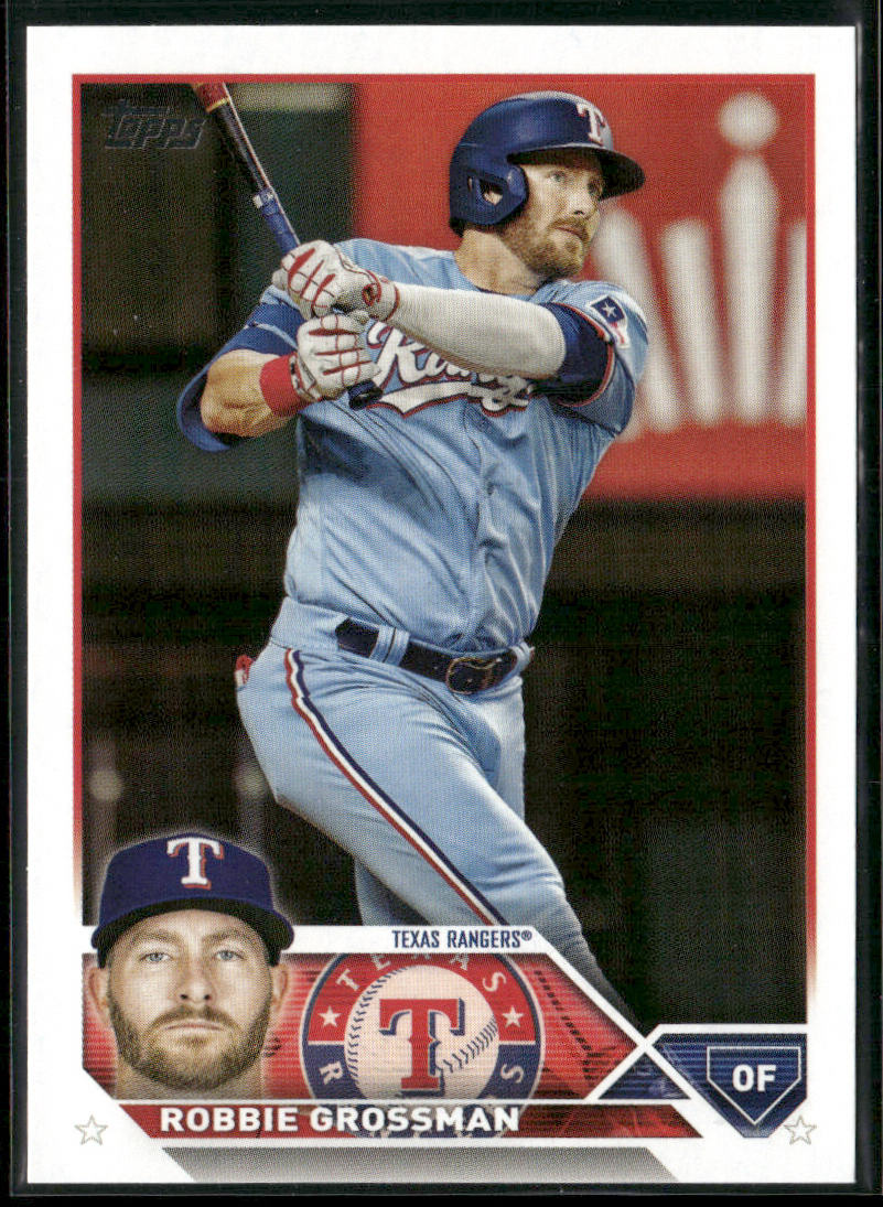 Robbie Grossman 2023 Topps Update #US123 Texas Rangers