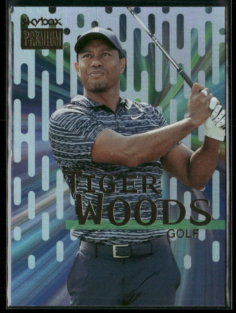Tiger Woods 2022 SkyBox Metal Universe Champions Skybox Premium #S-25