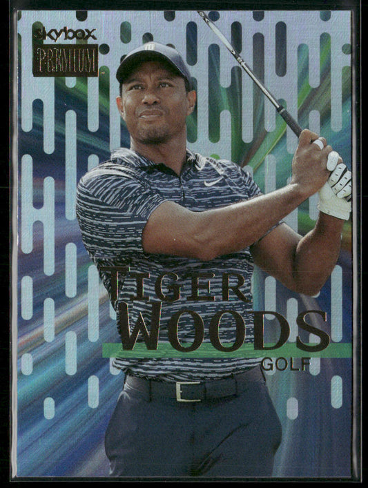 Tiger Woods 2022 SkyBox Metal Universe Champions Skybox Premium #S-25