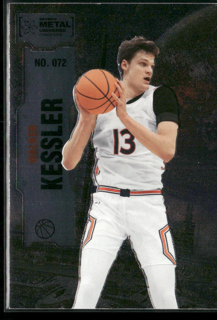 Walker Kessler 2022 SkyBox Metal Universe Champions #072 front