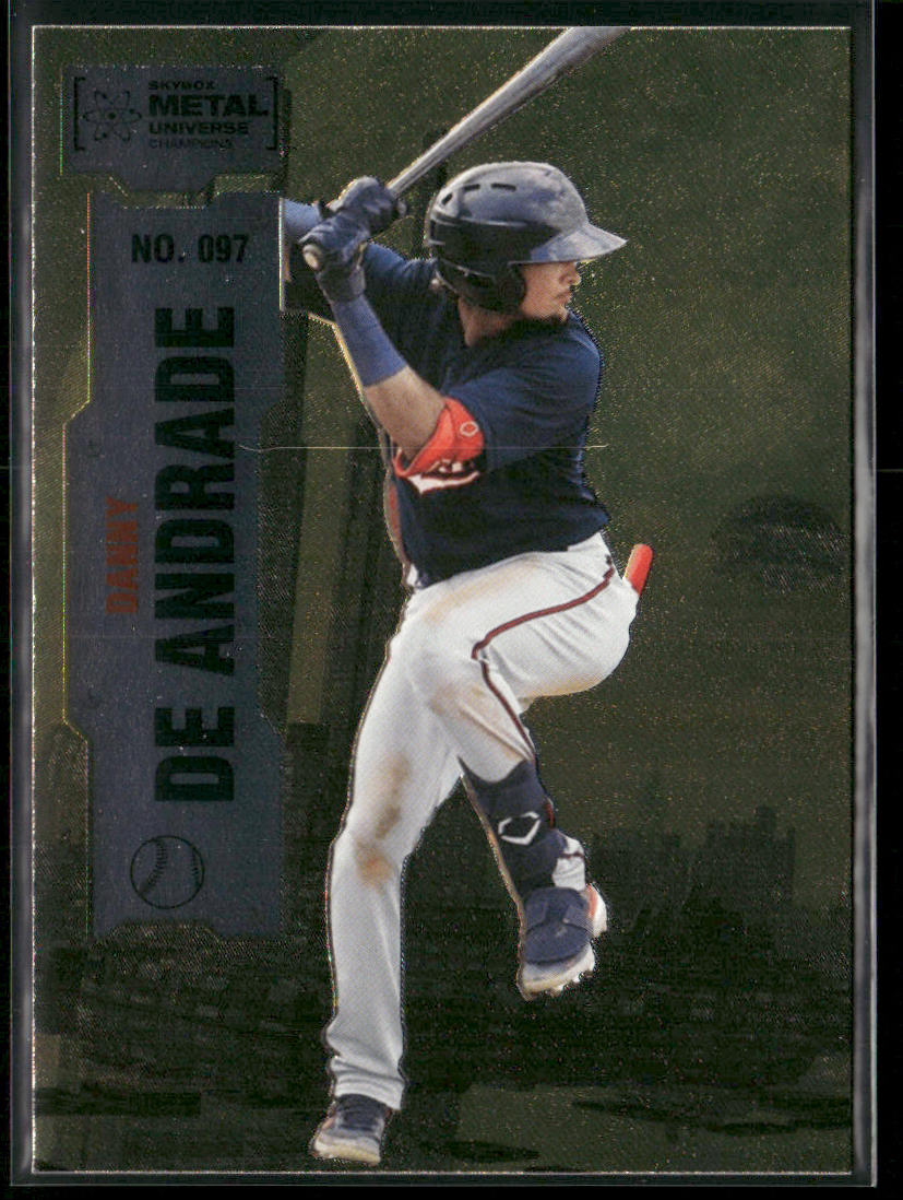 Danny De Andrade 2022 SkyBox Metal Universe Champions #097 front