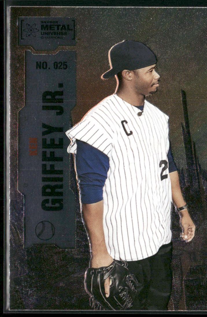 Ken Griffey Jr. 2022 SkyBox Metal Universe Champions #025 front