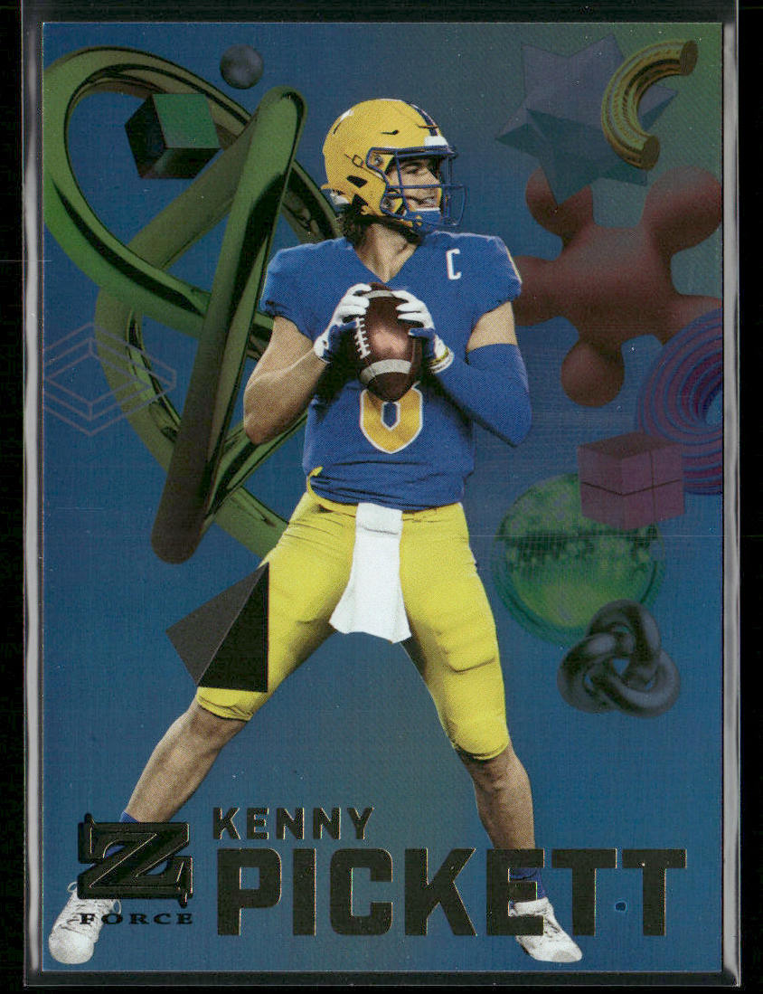 Kenny Pickett 2022 SkyBox Metal Universe Champions Z-Force #Z-26