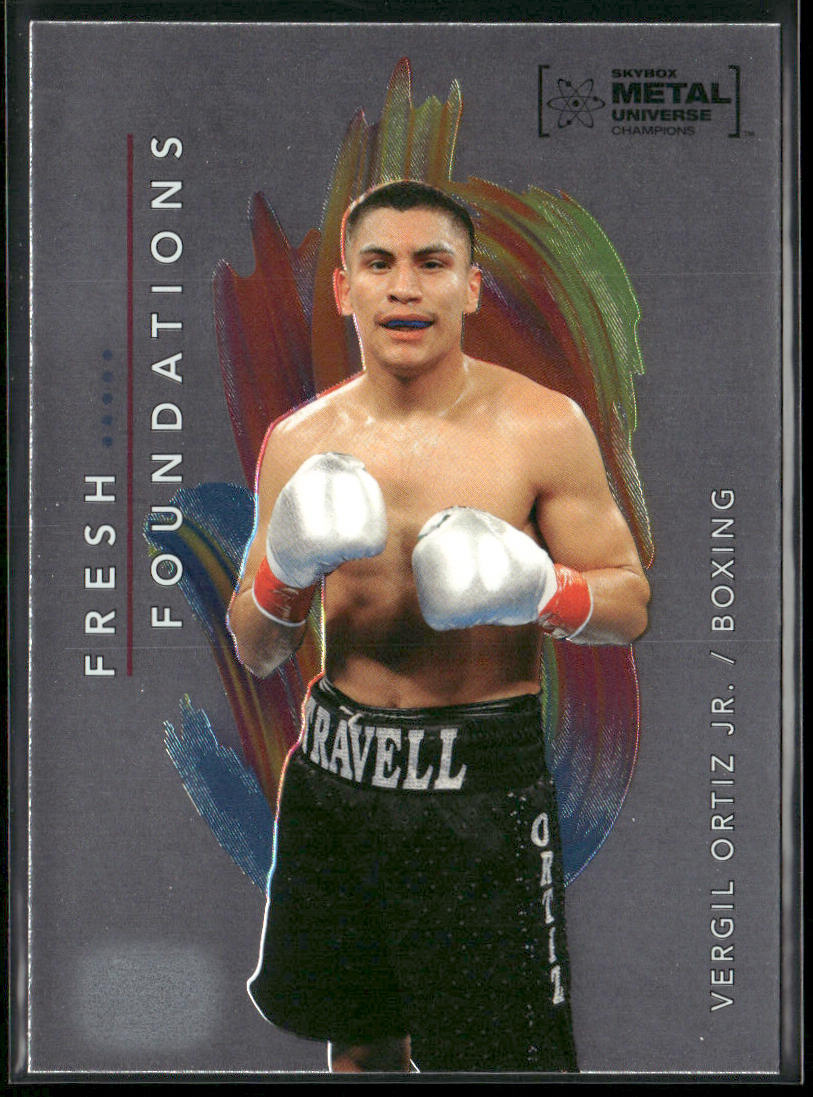 Vergil Ortiz Jr. 2022 SkyBox Metal Universe Champions Fresh Foundations #FF21