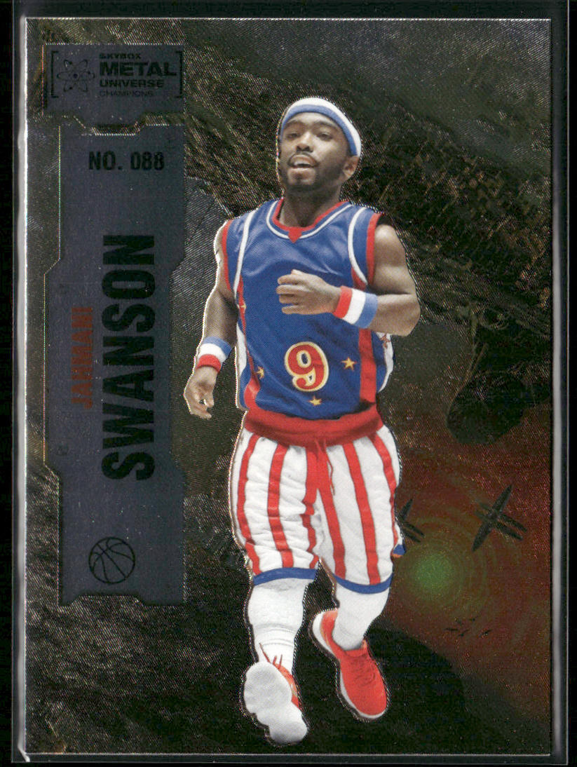 Jahmani Swanson 2022 SkyBox Metal Universe Champions #088 front