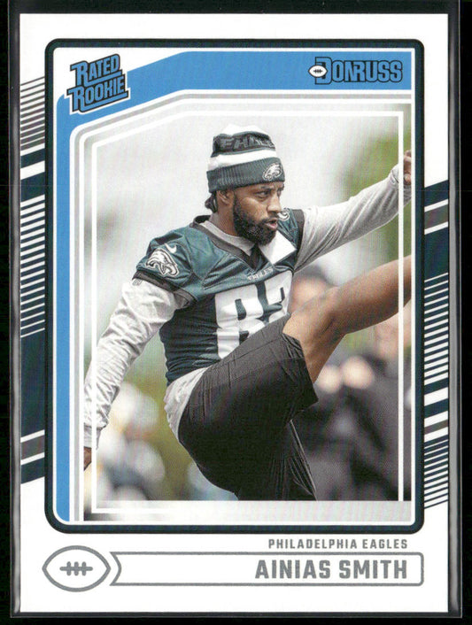 Ainias Smith 2024 Donruss #365 RC Philadelphia Eagles