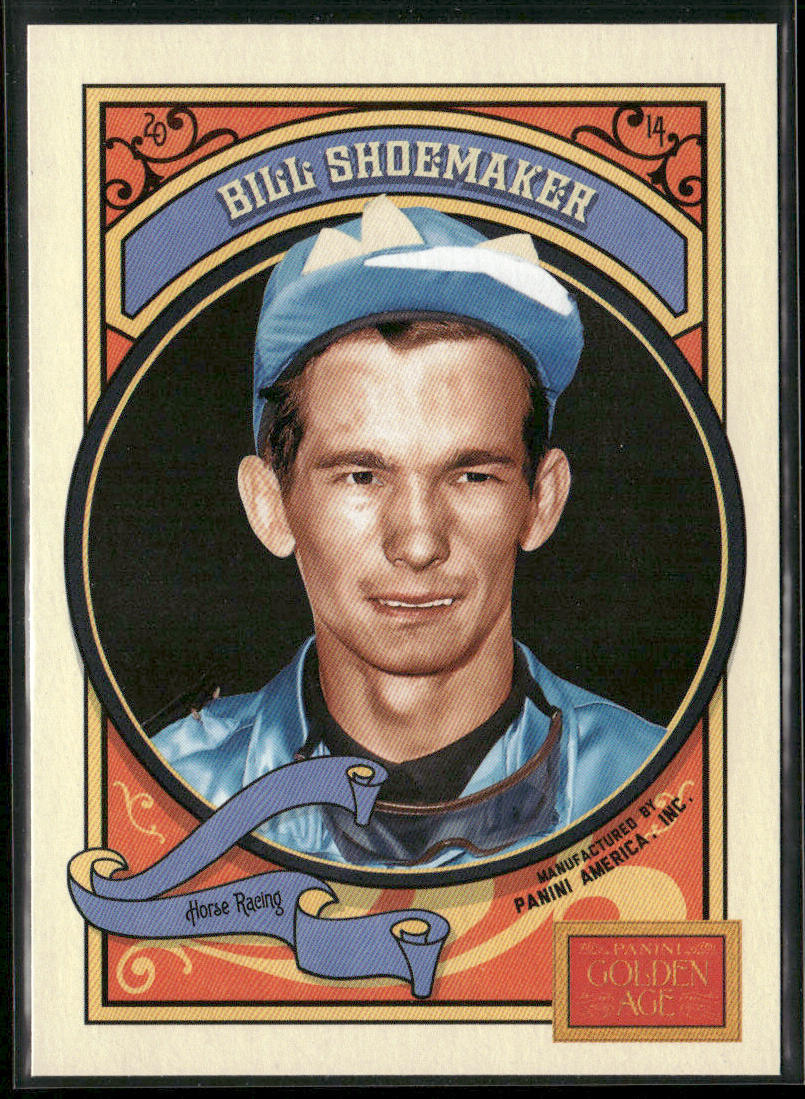 Bill Shoemaker 2014 Panini Golden Age #109