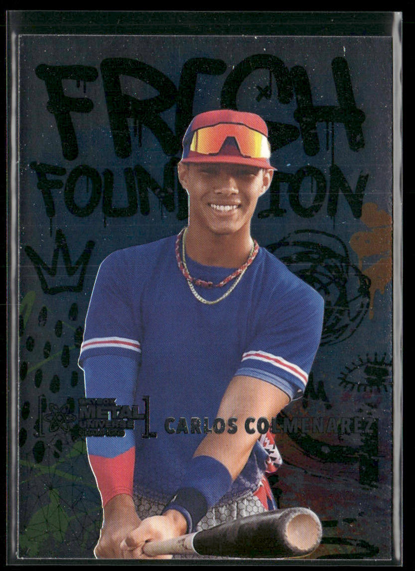 Carlos Colmenarez 2021 SkyBox Metal Universe Champions Fresh Foundation #FF29