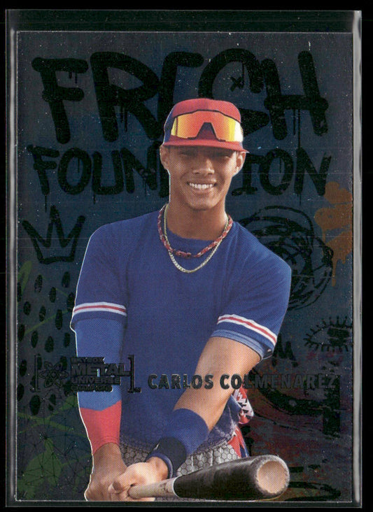 Carlos Colmenarez 2021 SkyBox Metal Universe Champions Fresh Foundation #FF29