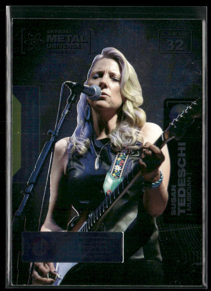 Susan Tedeschi 2021 SkyBox Metal Universe Champions #32 front