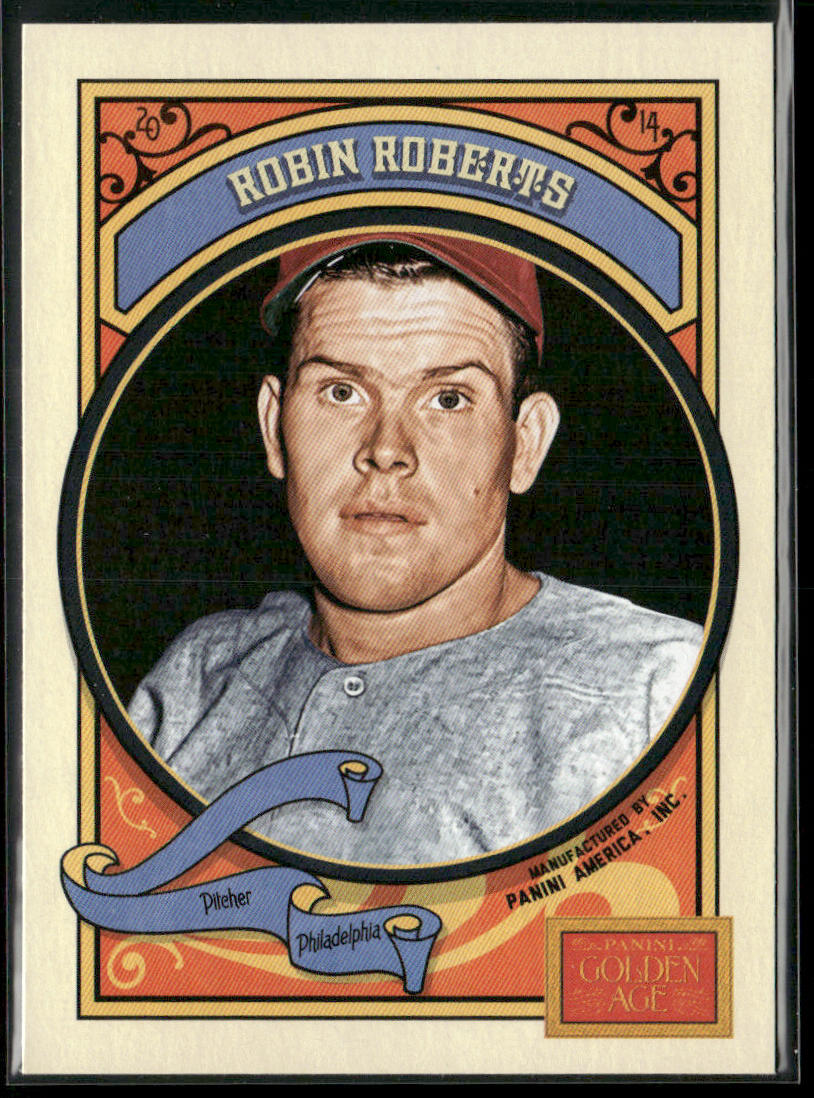 Robin Roberts 2014 Panini Golden Age #80 Philadelphia Phillies