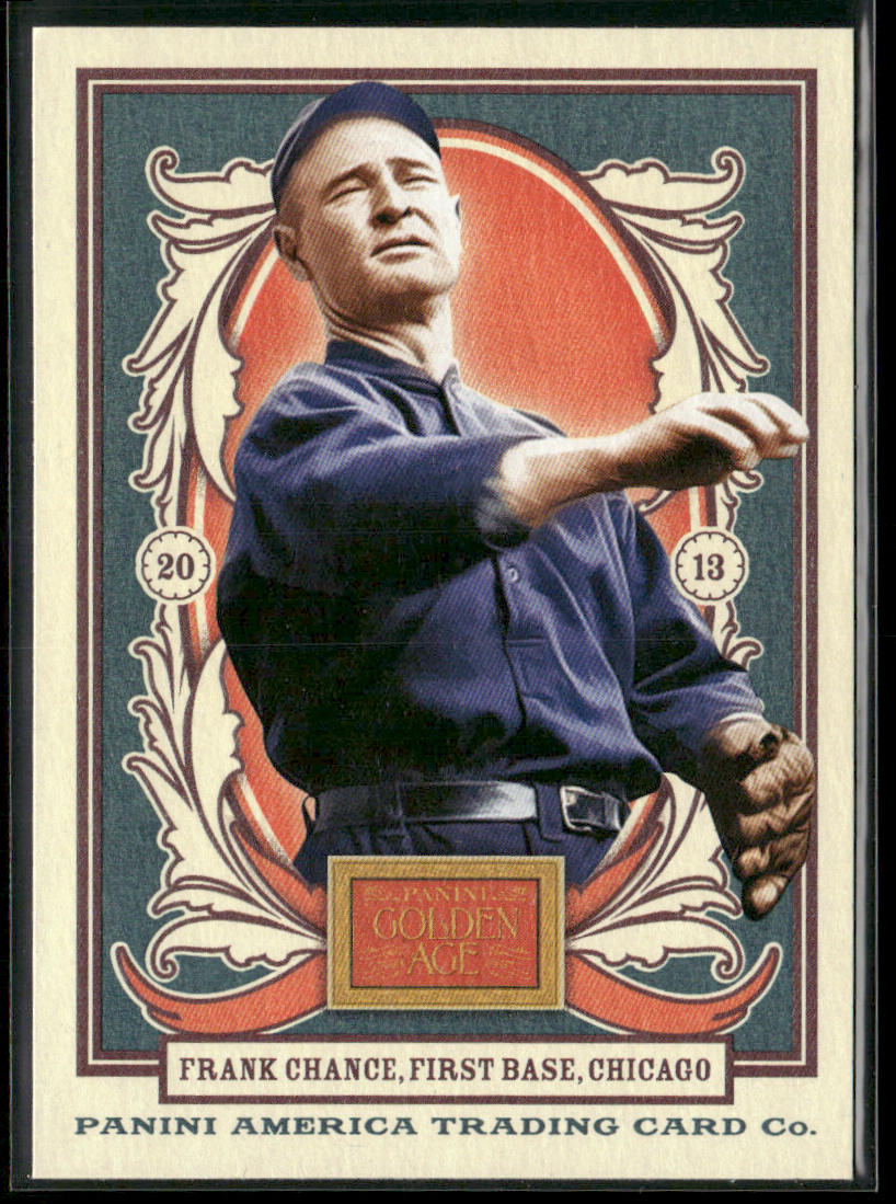 Frank Chance 2013 Panini Golden Age #9 Chicago Cubs