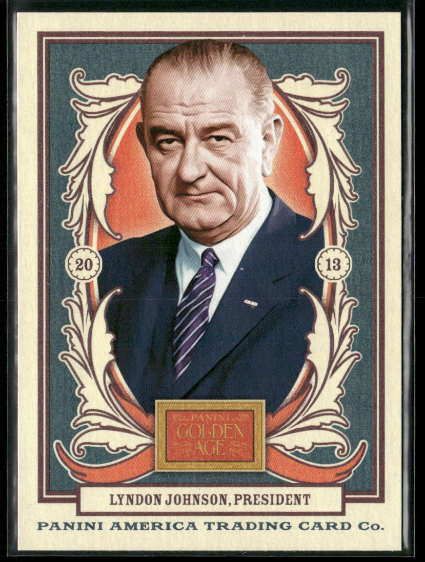 Lyndon Johnson 2013 Panini Golden Age #67
