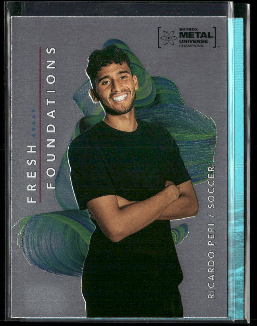 Ricardo Pepi 2022 SkyBox Metal Universe Champions Fresh Foundations #FF37
