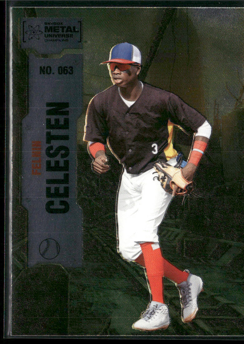 Felnin Celesten 2022 SkyBox Metal Universe Champions #063 front