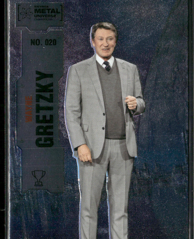 Wayne Gretzky 2022 SkyBox Metal Universe Champions #020