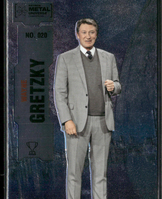 Wayne Gretzky 2022 SkyBox Metal Universe Champions #020
