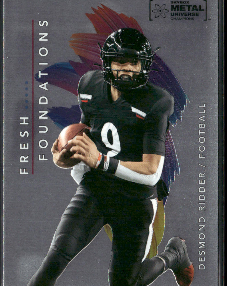 Desmond Ridder 2022 SkyBox Metal Universe Champions Fresh Foundations #FF4 front