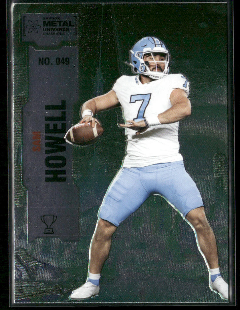 Sam Howell 2022 SkyBox Metal Universe Champions #049 front