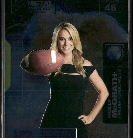 Molly McGrath 2021 SkyBox Metal Universe Champions Copper #46