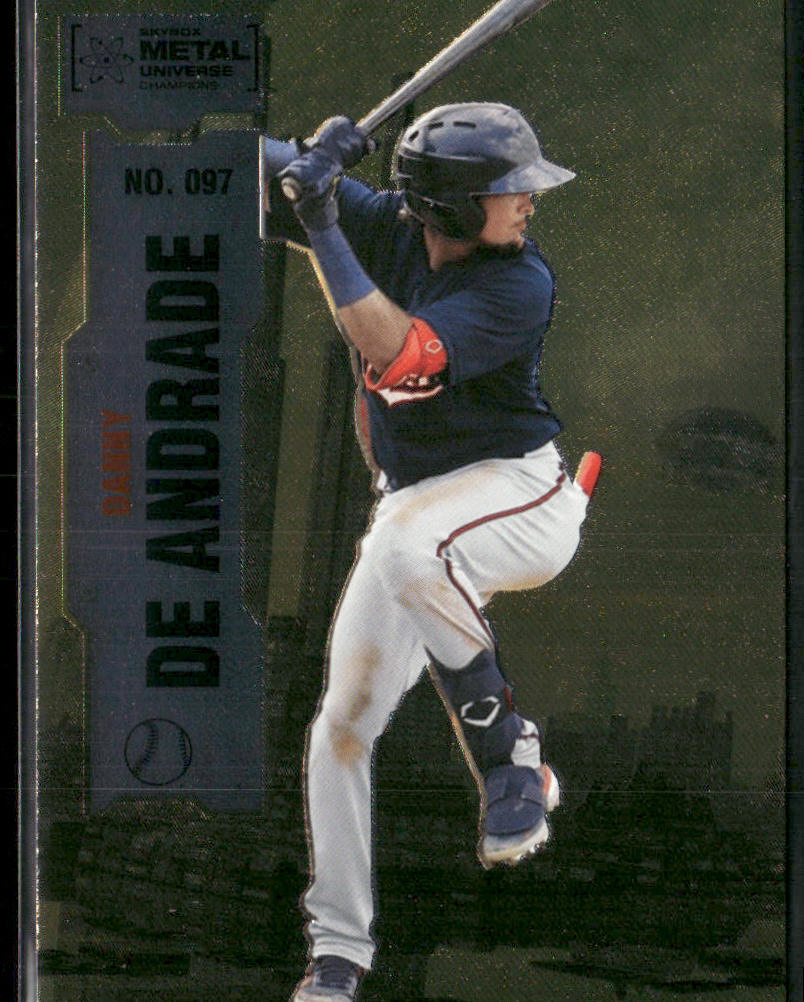 Danny De Andrade 2022 SkyBox Metal Universe Champions #097 front