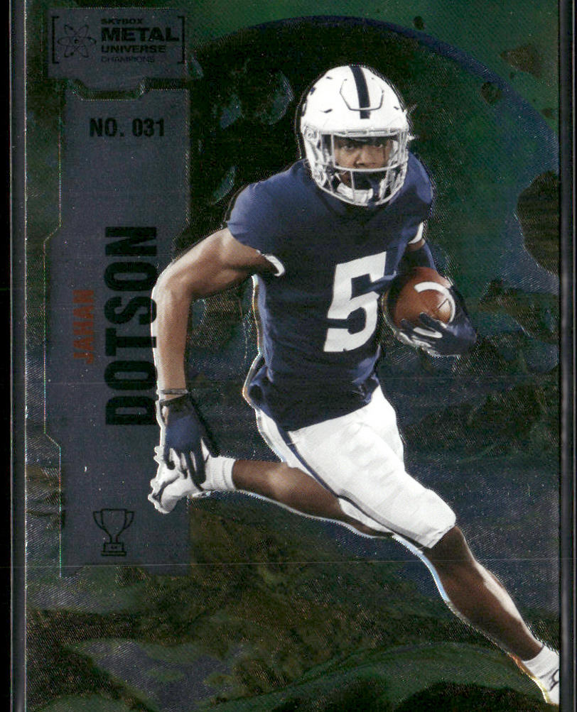 Jahan Dotson 2022 SkyBox Metal Universe Champions #031 Penn State Nittany Lions front