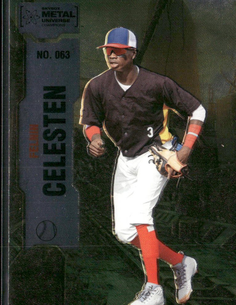 Felnin Celesten 2022 SkyBox Metal Universe Champions #063 front